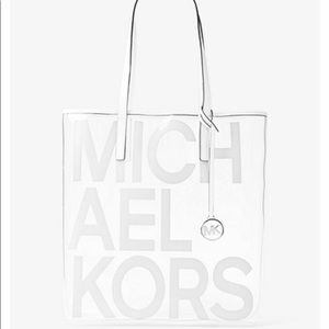 Clear Michael Kors Tote